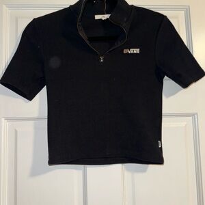 Vans Black Half-Zip Shirt